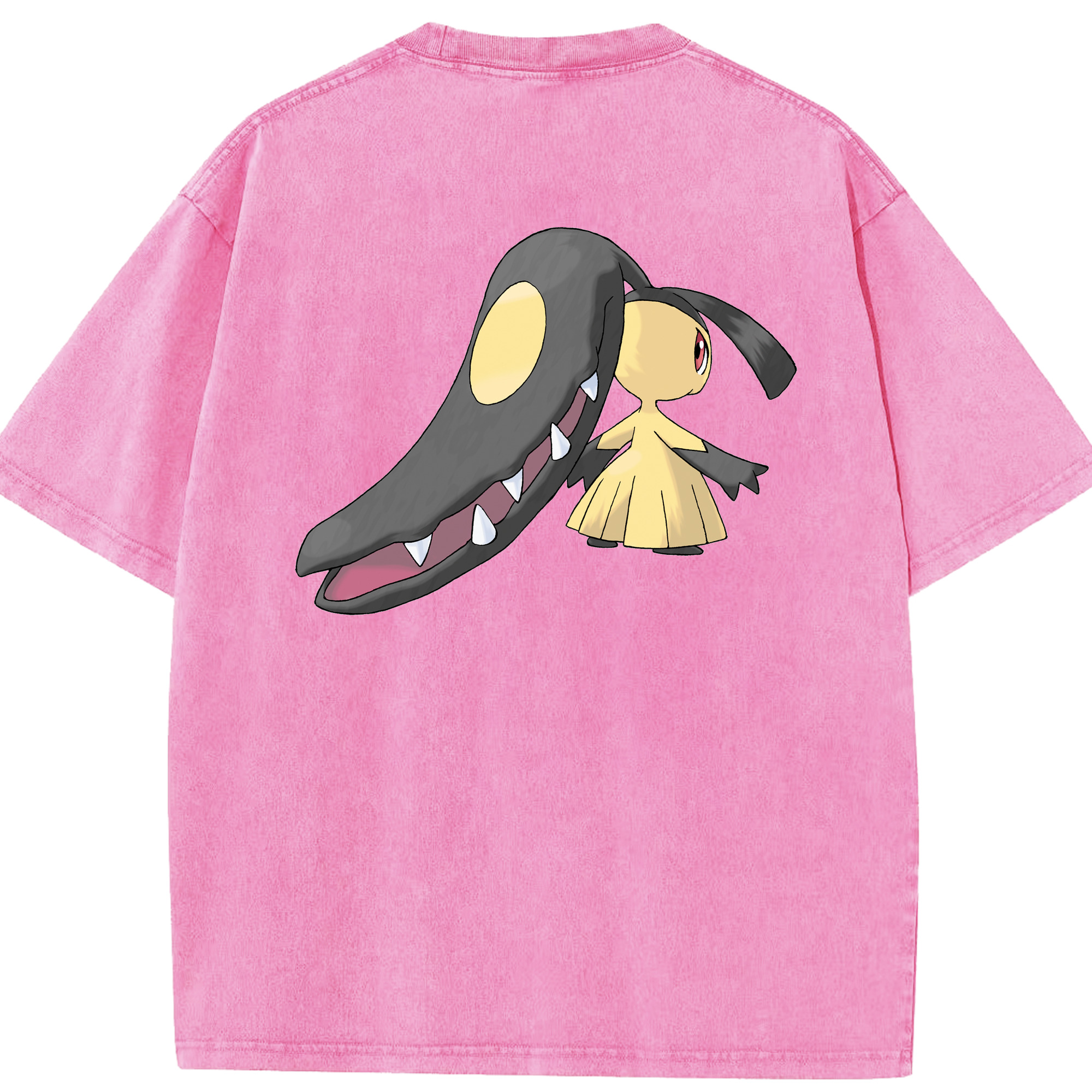 （画像用） ポケットモンスター Pokémon 綿100% ヴィンテージ風 半袖Tシャツ（背面プリント）